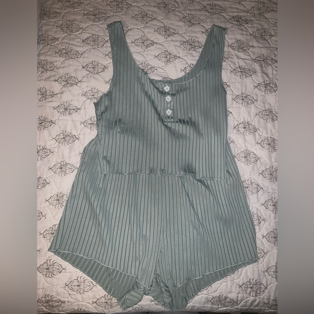 Green Pajama Set (2 Piece)